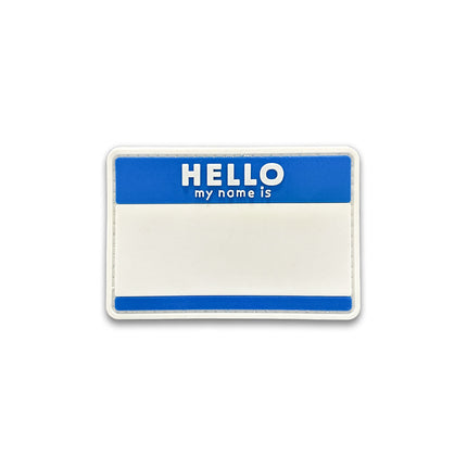 TPB Hello My Name Is (Blue) Patch