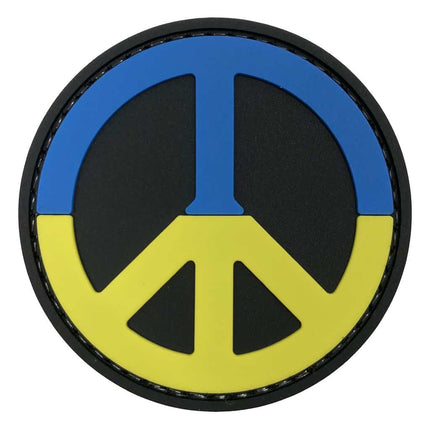 TPB Ukraine peace sign  (Ukraine charity patch)