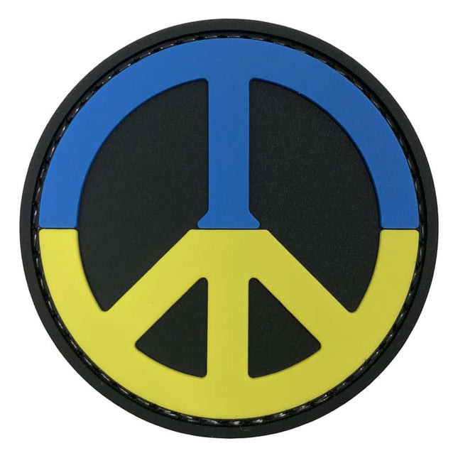 TPB Ukraine peace sign  (Ukraine charity patch)
