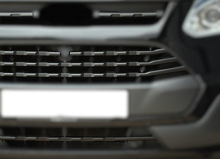 For Ford Transit Custom 2012–2018 Matte Black Front Grille Trim Set | 7 Piece Upgrade | Van-X
