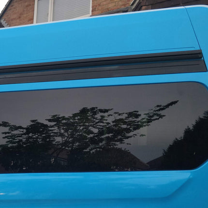 For Ford Transit Custom High-Roof Campervan Black Awning Rails – Drive-Away & Reimo Compatible | Van-X