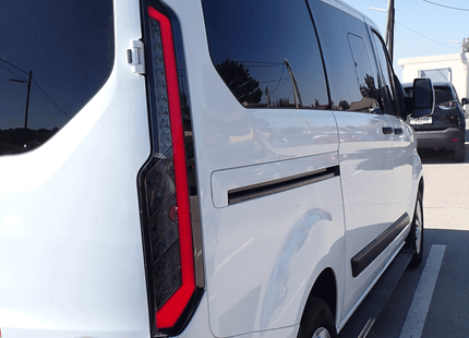 For Ford Transit Custom MK1 LED Rear Tail Lights – Smoked Lenses & Sequential Indicators | Van-X