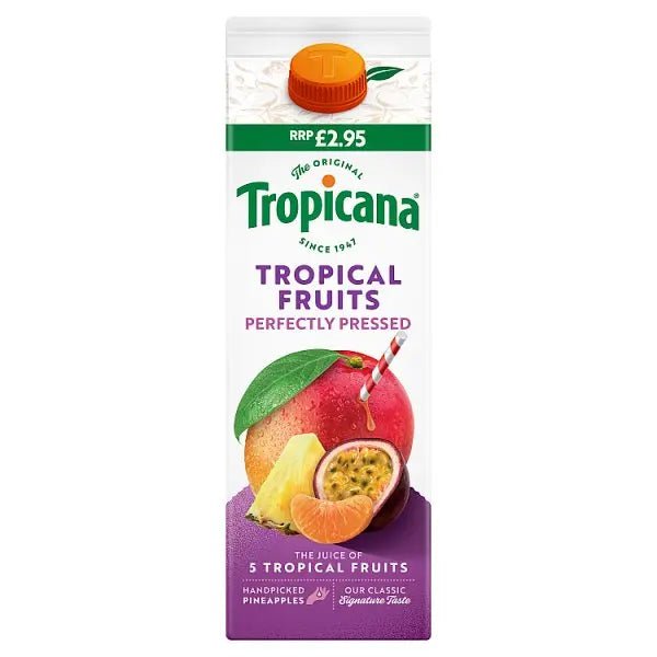 Tropicana Tropical Fruit Juice 850ml (Case of 6)