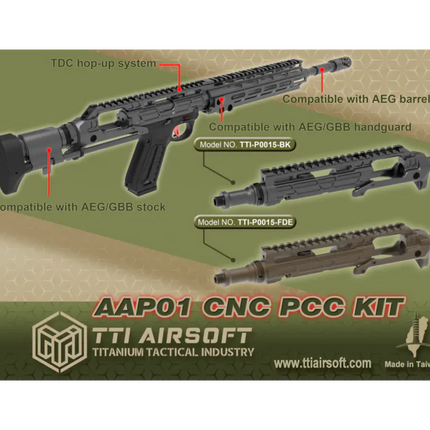 TTI AAP-01 PCC Kit Black (CNC)