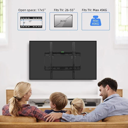 TV Wall Mount Bracket 26-55 Inch LED LCD VESA 400x400 Suptek