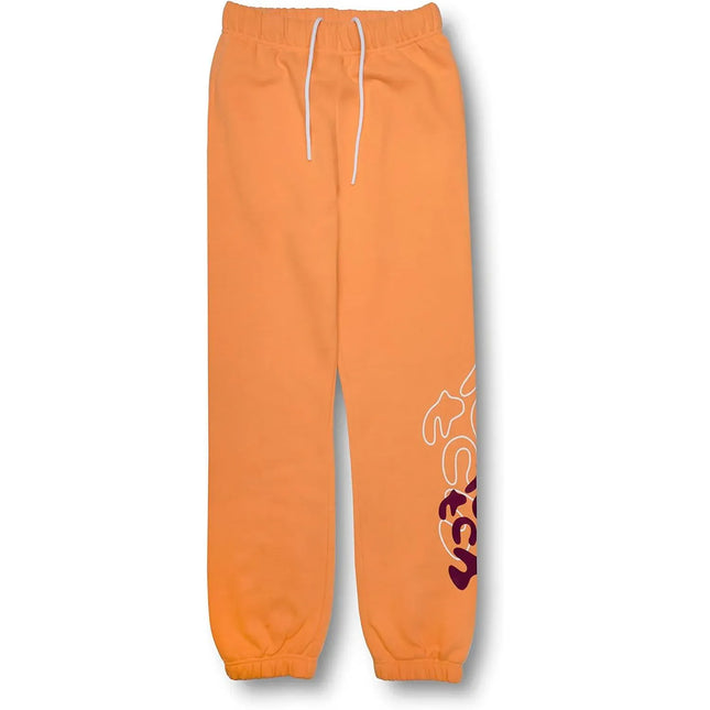 Twitch Fleece Jogger Sweatpants Orange - XS Unisex With Pockets