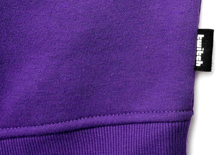 Twitch Graphic Hoodie Sweatshirt - Purple Size M