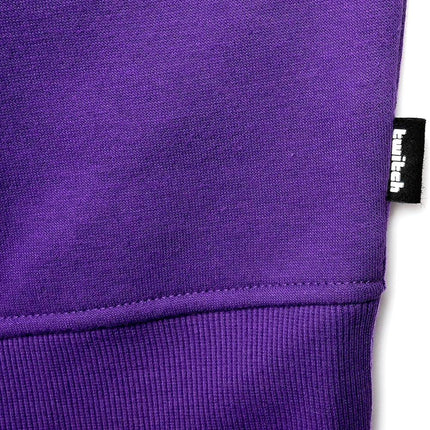 Twitch Graphic Hoodie Sweatshirt - Purple Size M