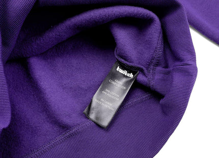 Twitch Graphic Hoodie Sweatshirt - Purple Size M