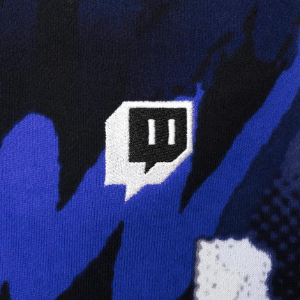 Twitch Printed Jogger Sweatpants - Trousers  Multicolor Black 2XL