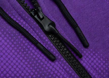 Twitch Zip Up Hoodie Purple, Full-Zip Hooded Sweatshirt, Top Hoodie - XL