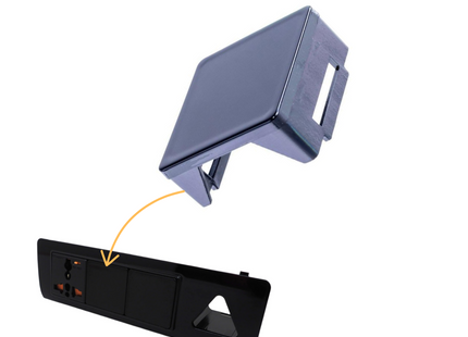 Van-X VW T5 Hazard Switch Blanking Plate – Gloss Black Dashboard Trim
