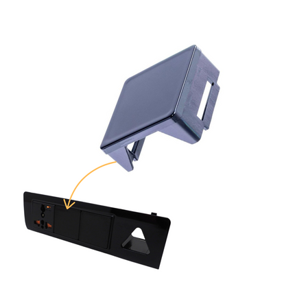 Van-X VW T5 Hazard Switch Blanking Plate – Gloss Black Dashboard Trim
