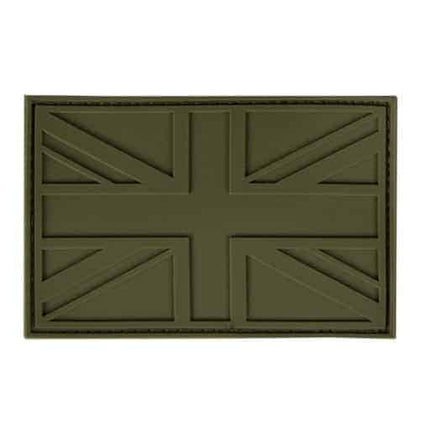 UK PVC Stealth Patch - Olive Green