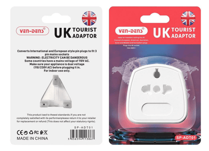 UK Tourist Adaptor (SP-ADT01)