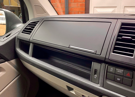 For VW T6 Transporter Glove Box Comfort Dash Conversion | Textured & Ready to Fit | Van-X