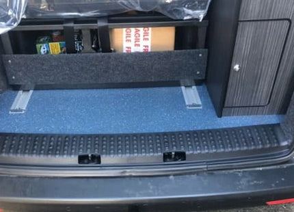For VW T5, T5.1 V3 Barndoor Threshold Cover + Side Step