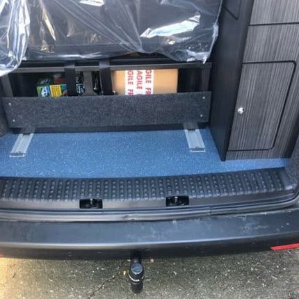 For VW T5, T5.1 V3 Barndoor Rear Threshold Cover Camper Conversion Parts Including Screws and Caps