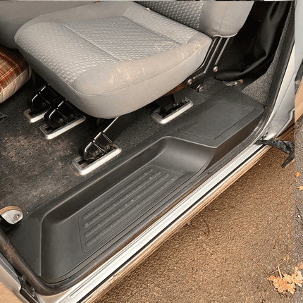For VW T6 V3 Barndoor Threshold Cover + Side Step