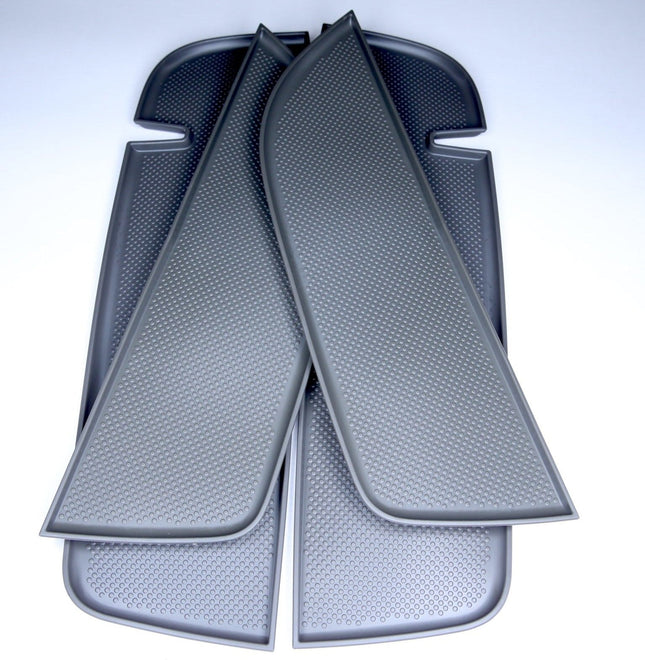 For VW T5/T5.1 Dark Grey Door Pocket Inserts – Both Captain Seats | Van-X