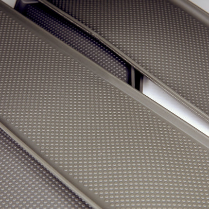 For VW T5/T5.1 Dark Grey Rubber Door Pocket Inserts for Driver & Double Passenger Doors – Van-X