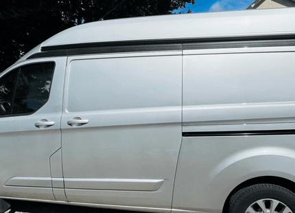 For Ford Transit Custom Black Awning Rails – B-Grade - Collection Only | Van-X