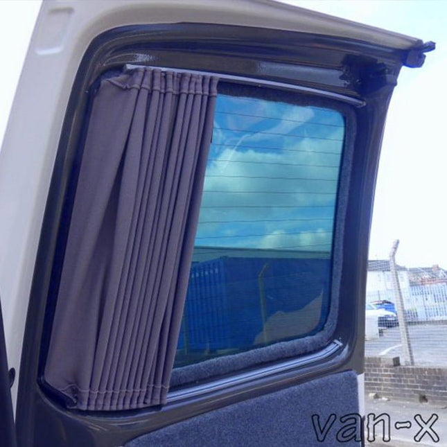 For Toyota PROACE Premium 1 x Barn door Window Curtain Van-X