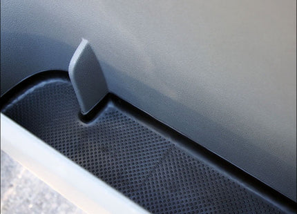 For VW T5/T5.1 Black Rubber Door Pocket Inserts for Driver & Double Passenger Doors –  Van-X