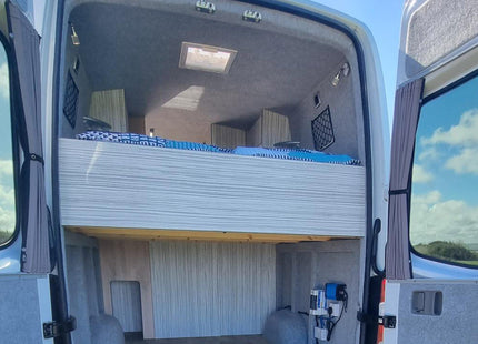 For VW Crafter Blackout Camper Curtains Black/Grey - Create Your Own Bundle | Van-X