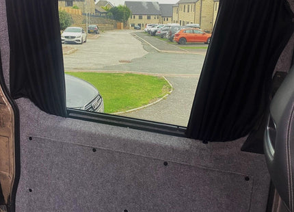 For VW Crafter Blackout Camper Curtains Black/Black - Create Your Own Bundle | Van-X