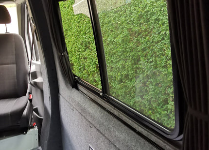For VW Crafter Blackout Camper Curtains Black/Black - Create Your Own Bundle | Van-X