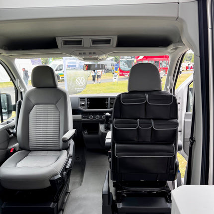 For VW California Ocean Campervan Leatherette Captain’s Back Seat Organiser | Van-X