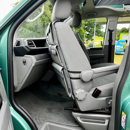 For VW California Ocean Campervan Leatherette Captain’s Back Seat Organiser | Van-X