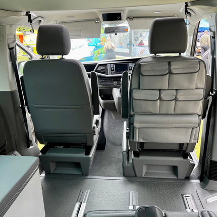 For VW California Ocean Campervan Leatherette Captain’s Back Seat Organiser | Van-X