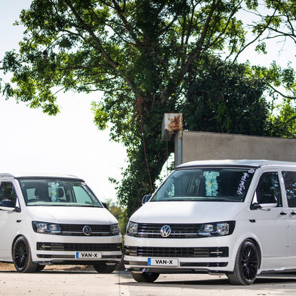 For VW T5, T5.1 SWB Side Skirts Candy White Plastic Painted and Ready to Fit
