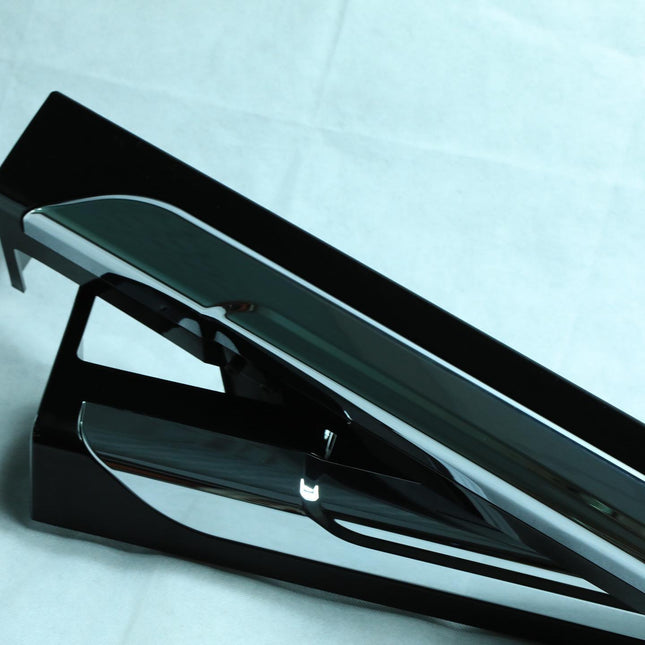 For VW T5, T5.1 LWB Side Skirts Deep Black Plastic Painted and Ready to Fit