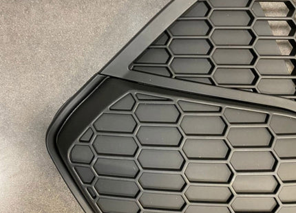 For Ford Transit Custom MK1 Honeycomb Front Grille Matte Black (2012–2018) | Van-X