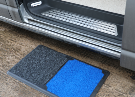 Van-X Two-Tone Disinfectant Floor Mat – Antibacterial Door & Floor Mat for Campervans
