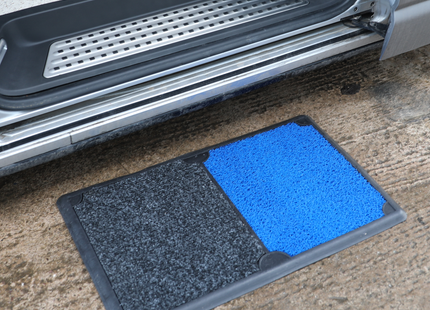 Van-X Two-Tone Disinfectant Floor Mat – Antibacterial Door & Floor Mat for Campervans