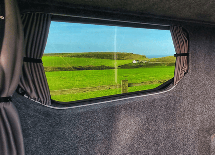 For Vauxhall Vivaro Camper 1 x Side Window Curtain Kit | Van-X
