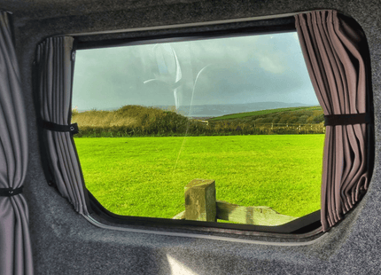 For Vauxhall Vivaro Camper 1 x Side Window Curtain Kit | Van-X