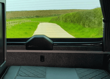 For VW T5 Premium 1 x Tailgate Window Curtain Van-X Interior Styling