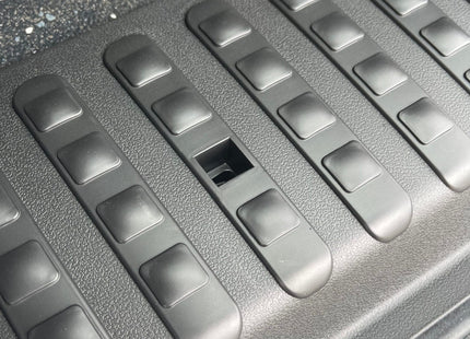 For VW T5, T5.1 V3 Barndoor Threshold Cover + Side Step