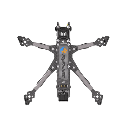 FlyFish RC Voladro Ⅱ VD5 Deadcat FPV LR T700 Frame Kit (DJI O4 Air Unit Version) (Black)