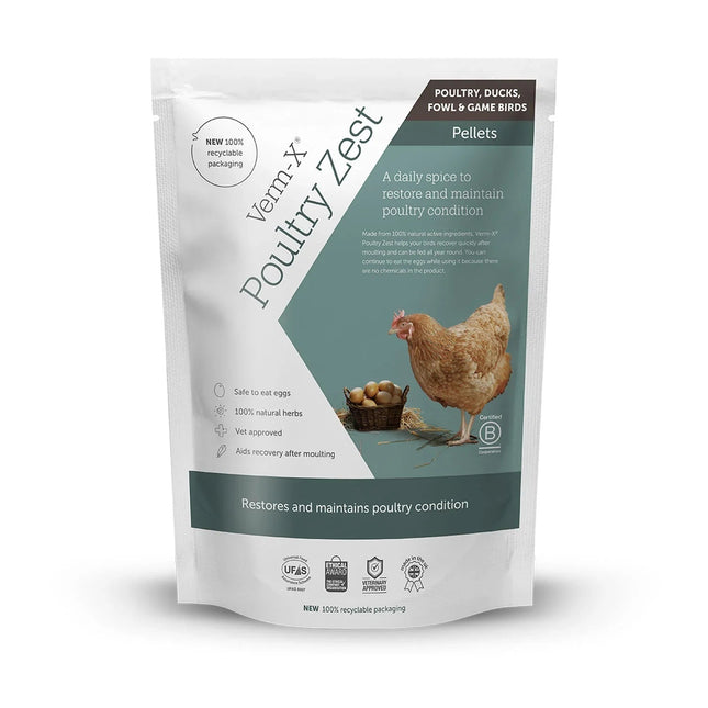 Verm-X Poultry ZEST - vitality boost