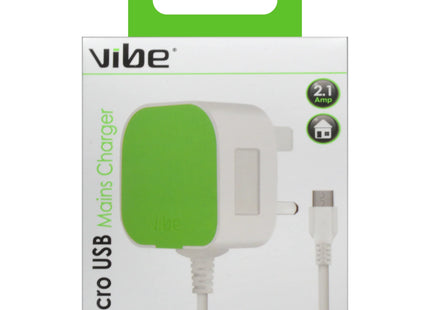 Vibe Micro USB Mains Charger