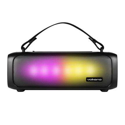Volkano Military Series RGB Wireless Bluetooth Portable Speaker With FM Radio
