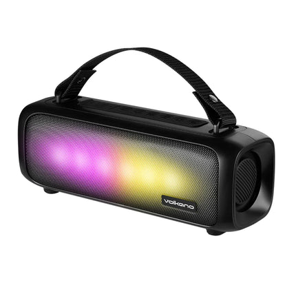 Volkano Military Series RGB Wireless Bluetooth Portable Speaker With FM Radio