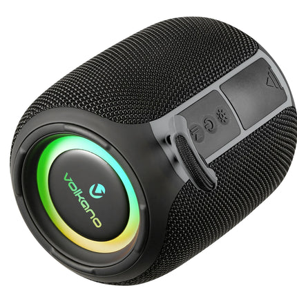 Volkano Topaz Series RGB Bluetooth 5.3 Portable Speaker with FM Radio