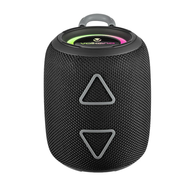 Volkano Topaz Series RGB Bluetooth 5.3 Portable Speaker with FM Radio